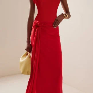 One-Shoulder 3D Floral Honeymoon Swimsuit