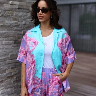 Camisa oversize Wave