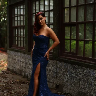 VESTIDO SEREIA EM RENDA