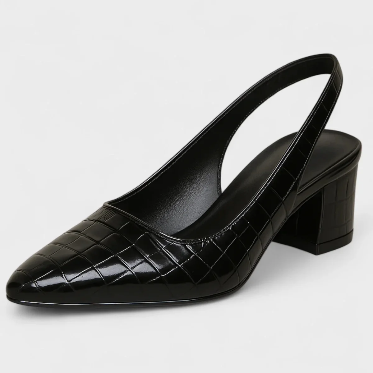 Vera – Sapatos de salto alto crocodilo - Image 6