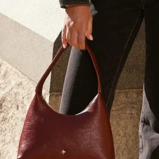 Bolsa de Ombro Sweetie - Couro Sintético Cereja