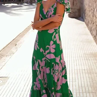 Floral Print Resort Swimsuit Set