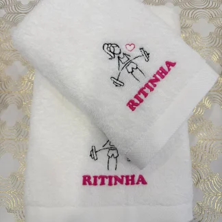 Toalha de Rosto ou de Banho para quem gosta de treinar