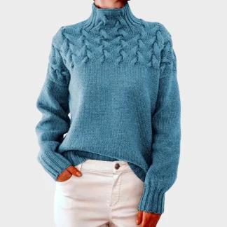 Carolina - Camisola de Gola Alta