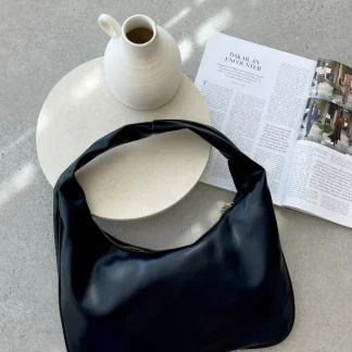 Cromwell Black Hobo Bag