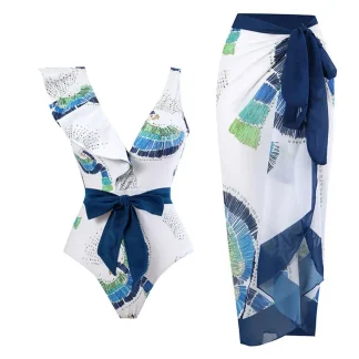 Santorini – Duo de Praia com Saia