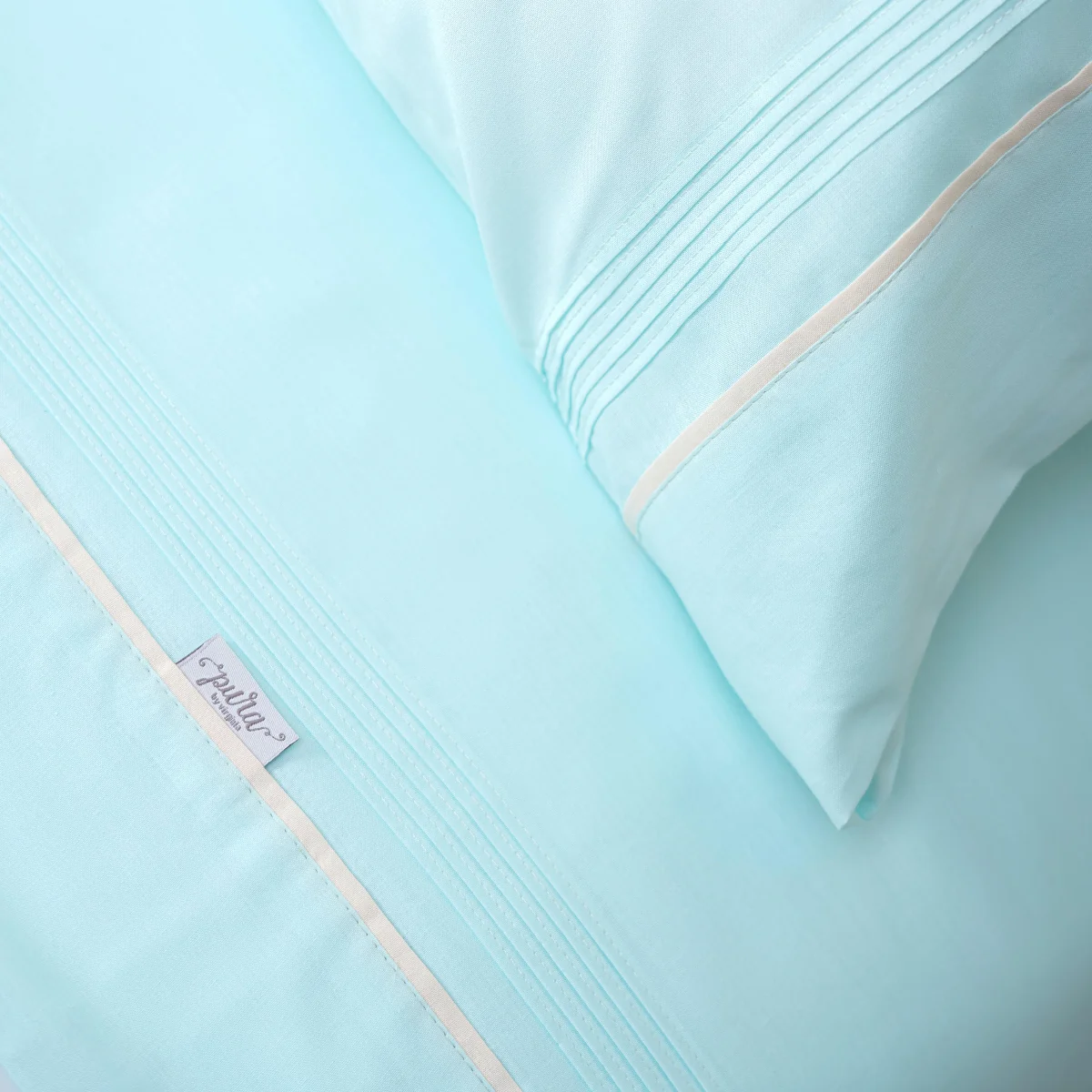 Jogo de Cama Completo - 100% Algodão SAFIRA – Inclui Fronhas 50x70 | Fabricado em Portugal - Image 2