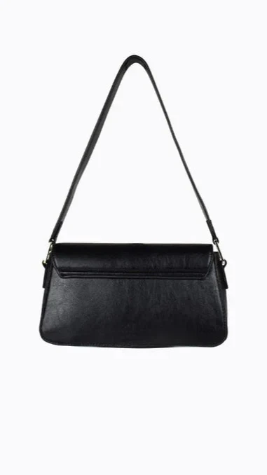 Jocelyn Shoulder Bag - Black PU - Image 5