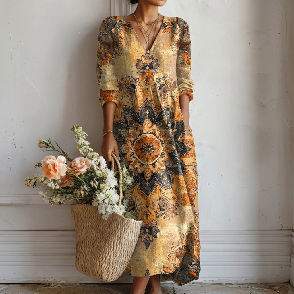 Dora - Vestido de Conforto Diário