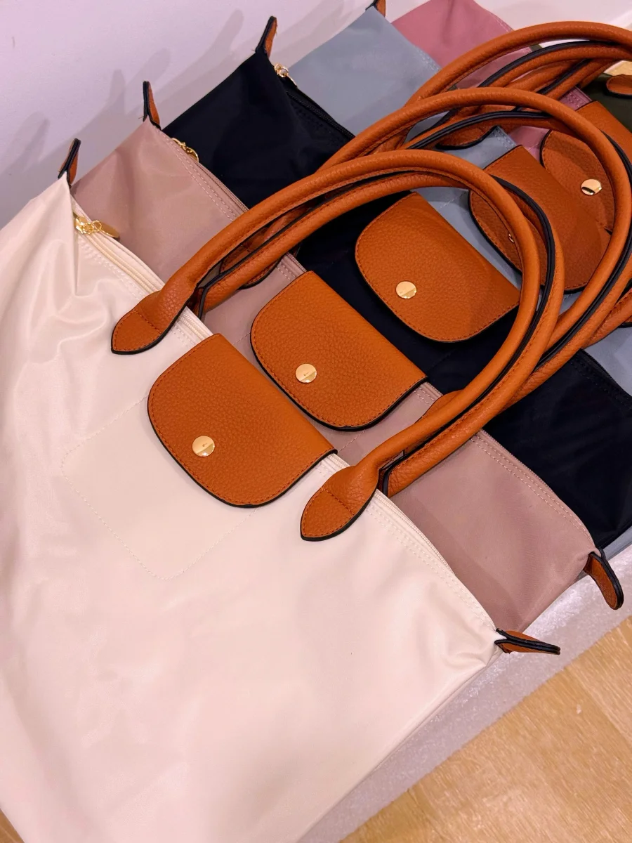 Mala de ombro grande em tecido • Shopper / Tote Bag • tamanho L | 6 Cores - Image 8