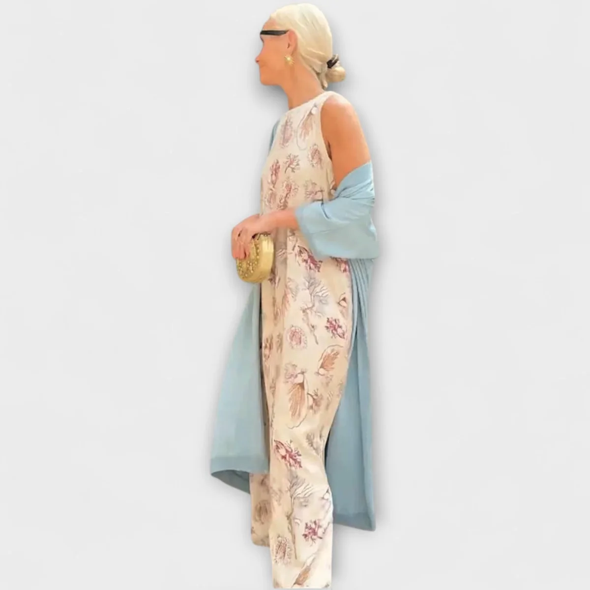 Julia – Vestido maxi com casaco a condizer - Image 3