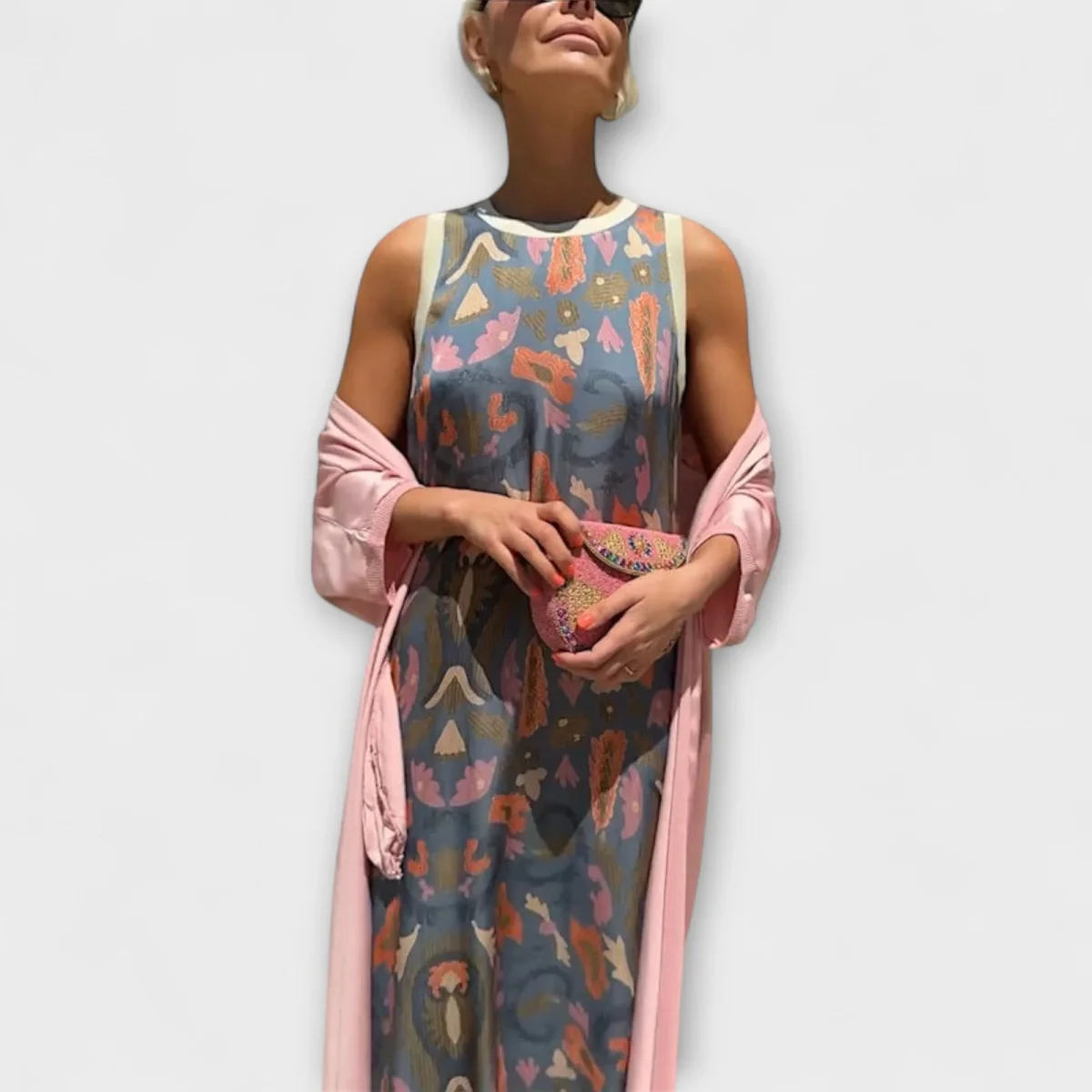 Julia – Vestido maxi com casaco a condizer - Image 7