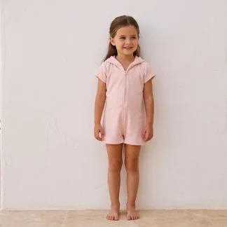 Hooded Romper for Girls