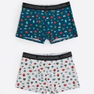 Boxer Pack de 2 STAR WARS licença DISNEY para Homem