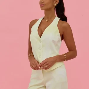 TOP TIE TYE AMARELADO